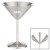 Custom 10 oz. Stainless Steel Martini Glass - Silver