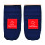 Custom La Cuisine Recycled Cotton Oven Mitt Set - AWARE - Navy
