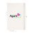 Journal With Antimicrobial Additive - White