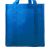 Custom Reusable Grocery Tote Bags - Process Blue 