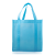 Custom Reusable Grocery Tote Bags - Sky blue