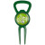Custom Bottle Opener Tool With Ball Marker - Green 