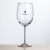 Custom Connoisseur Wine Glass 12 oz - Deep Etch