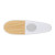 Custom Recycled PS & Bamboo Magnetic Memo Clip - White Back View 