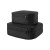 Custom Econscious Grove Travel Cube Set - Black Stacked view
