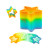 Custom Star Shape Spring Thing Toy - Rainbow