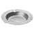 Custom Vintage Pewter Stainless Steel Ash Tray - Silver