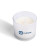 Custom SootheScents Mini Soy Candle in a Glass Jar - Vanilla Top view
