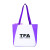 Custom Arlo Recycled rPET Tote - Purple 