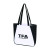 Custom Arlo Recycled rPET Tote - Black Side View 