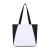 Custom Arlo Recycled rPET Tote - Black Back View 