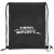 Custom Nova 600D RPET Drawstring Backpack - Black 