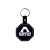 Custom Stop Sign Flexible Key Tag - Black
