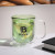 Custom 8.4 oz. Double Walled Colored Glass Mug - Green