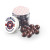 Custom 4 oz Jar of Chocolate Covered Cookie - Open View