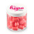 Custom 4 oz Jar of Mini Candy Covered Marshmallows - Pink 