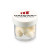 Custom 1 oz Jar of Mini Candy Covered Marshmallows - White