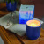 Custom Modern Sprout Garden Vibes Candle/Planter - Violet Hour/Lavender lifestyle View 