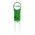 Custom Ahead Switchfix Divot Repair Tool - Green with Silver open view