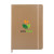 Custom Harvest Fruit Fiber Notebook - Almond