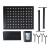 Custom Peggie Desktop Pegboard Organizer - Black