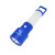 Custom rABS Rechargeable LED Work Light With Carabiner - Royal Blue 
