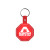 Custom Stop Sign Flexible Keychain - Red
