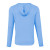 Custom Men's IZU Everything Performance Eco Hoodie - Sky Back View 