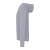 Custom Men's IZU Everything Performance Eco Hoodie - Light Grey Side View 