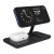 Custom Nimble Podium 2-in-1 Wireless Charging Stand - Black Front View 
