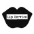 Custom Lips Rubber Jar Opener - Black