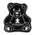 Custom Teddy Bear Vinyl Jar Opener - Black