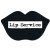 Custom Lips Recycled Rubber Jar Opener - Black