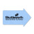 Custom Compressed Sponge Arrow - Blue