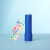 Custom Eco-Friendly Lip Moisturizer - Blue with Clear Lifestyle Open View