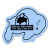 Custom Buffalo Compressed Sponge - Blue