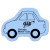 Custom Car Compressed Sponge - Blue