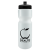 Custom Journey Bike Bottle - 28 oz. - White with Black Lid