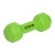 Custom Dumbbell Stress Reliever - Lime Green