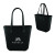 Custom Medium Sol Mate Tote Bag - Black 