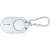 Custom AlertPod Personal Safety Alarm Key Chain - White Back View
