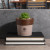 Custom Regen Eco Planting Pot - Natural with brown Lifestyle View 