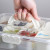 Custom Charcuterie To Go Snack Tray - Clear with white In Use 