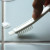 Custom Double Duty Utility Cleaning Brush - White In use