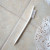 Custom Double Duty Utility Cleaning Brush - White Side view