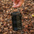 Custom ReNew Rechargeable Dual Lantern Fan - Black Lifestyle View 