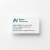  Standard 14PT Matte Business Card - Front Only Design