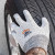 Custom Workit All-Purpose Gloves - Grey Lifestyle View 