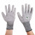 Custom Workit All-Purpose Gloves - Grey Front View 