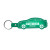Custom Car Flexible Key Tag - Translucent green